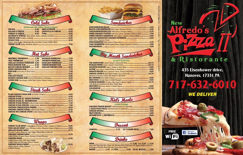 Alfredo`s Pizza & Ristorante